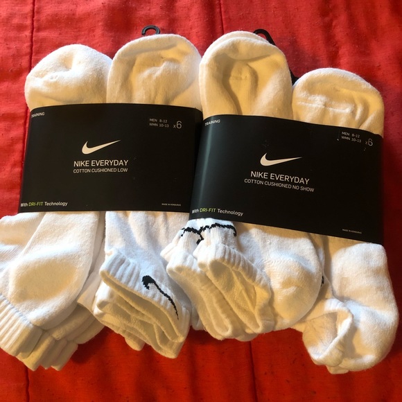 nike dri fit socks 6 pack